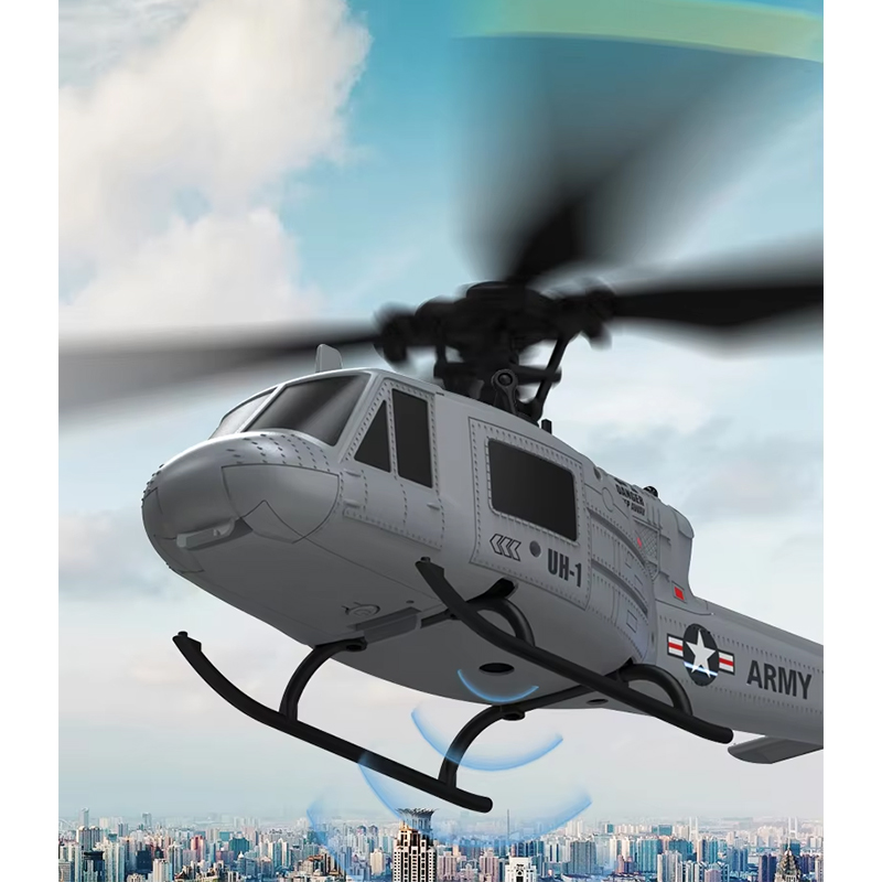 Rc Helicopter Large - KOOTAI F06 UH-1 Huey 2,4G 4CH