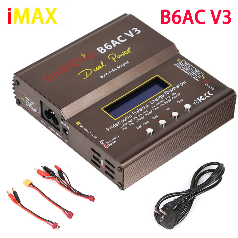 Rc Helicopter Charger - 80W IMAX B6AC V3 Balancer-Ladegerät Netzteil