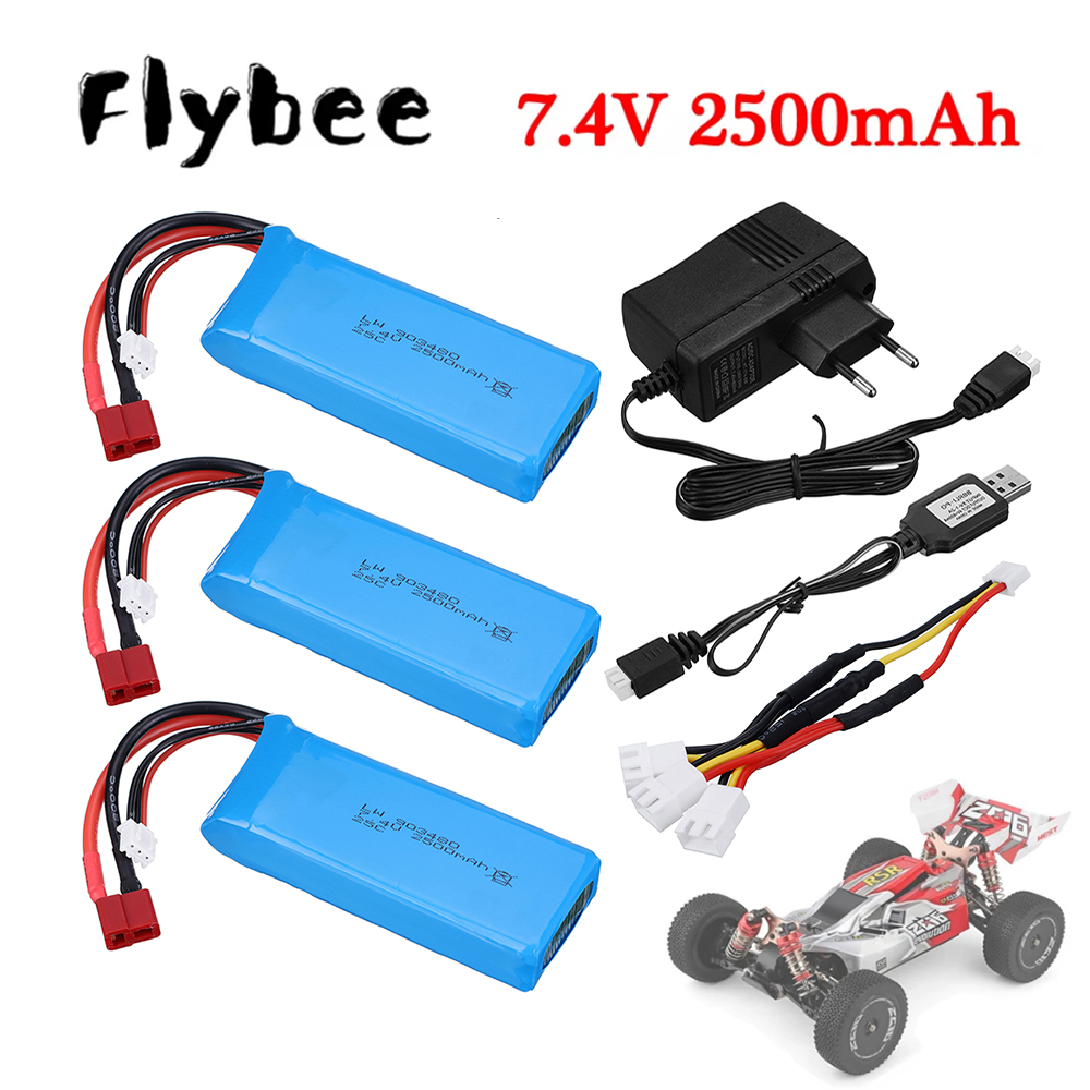 Rc Helicopter Charger - 2s 7,4V 2500mAh Lipo-Akkuladegerät-Sets für Wltoys