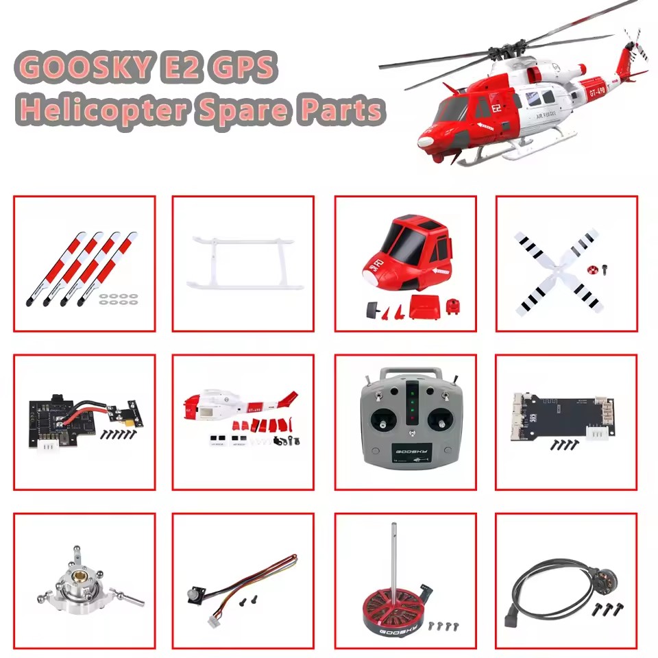 Rc Helicopter Bag - GOOSKY E2 GPS UH-1Y Hubschrauber Ersatzteile
