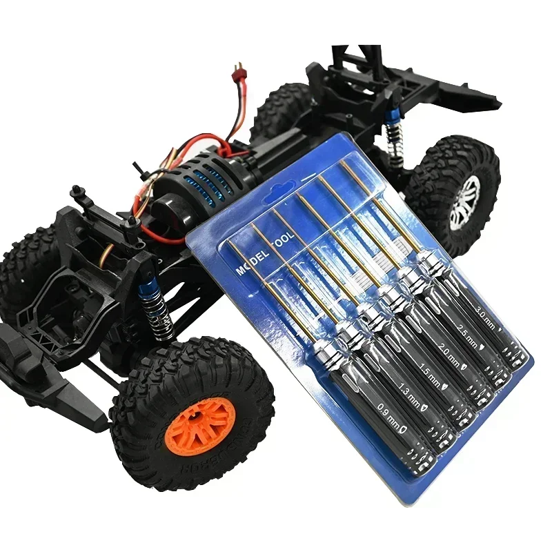 Rc Helicopter Tool Kit - 0,9/1,3/1,5/2,0/2,5/3mm Hex RC Werkzeug Kit HSS