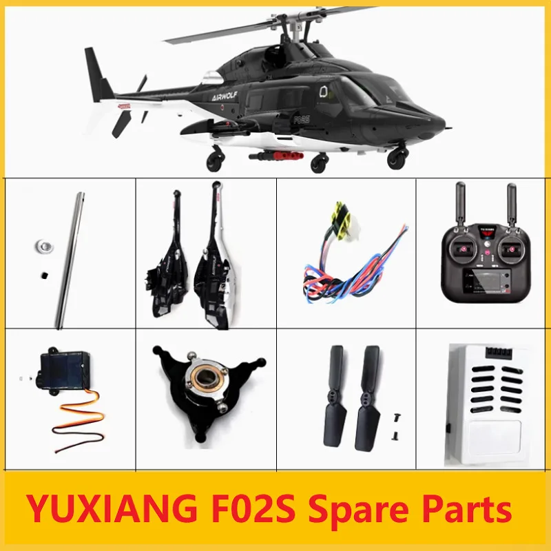 Rc Helicopter Coaxial - Ersatzteilliste für YUXIANG F02S Airwolf RC