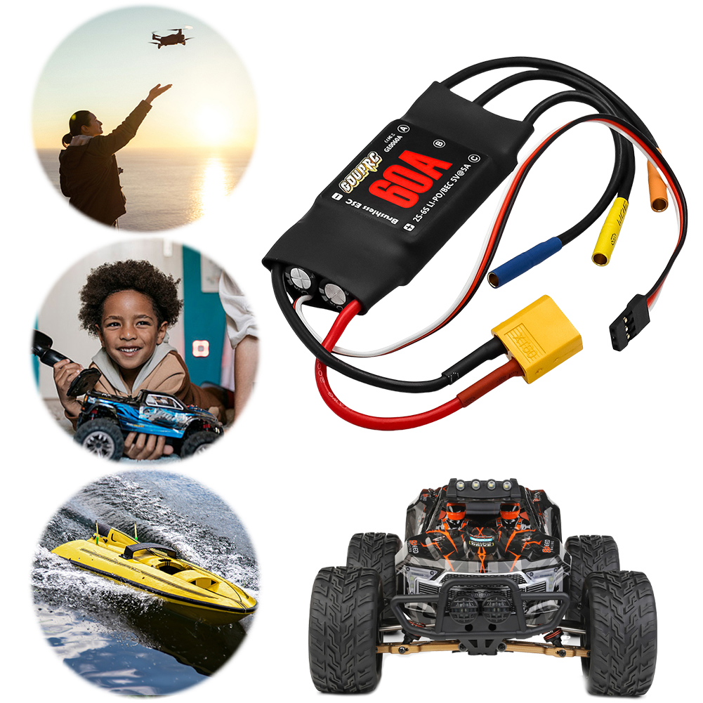 60A Elektronischer Geschwindig – Rc Helicopter Electric Bewertung und Preis