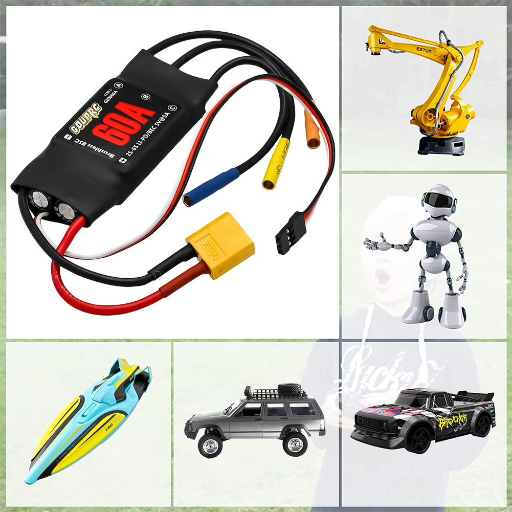 60A Elektronischer Geschwindig – Rc Helicopter Electric Bewertung und Preis