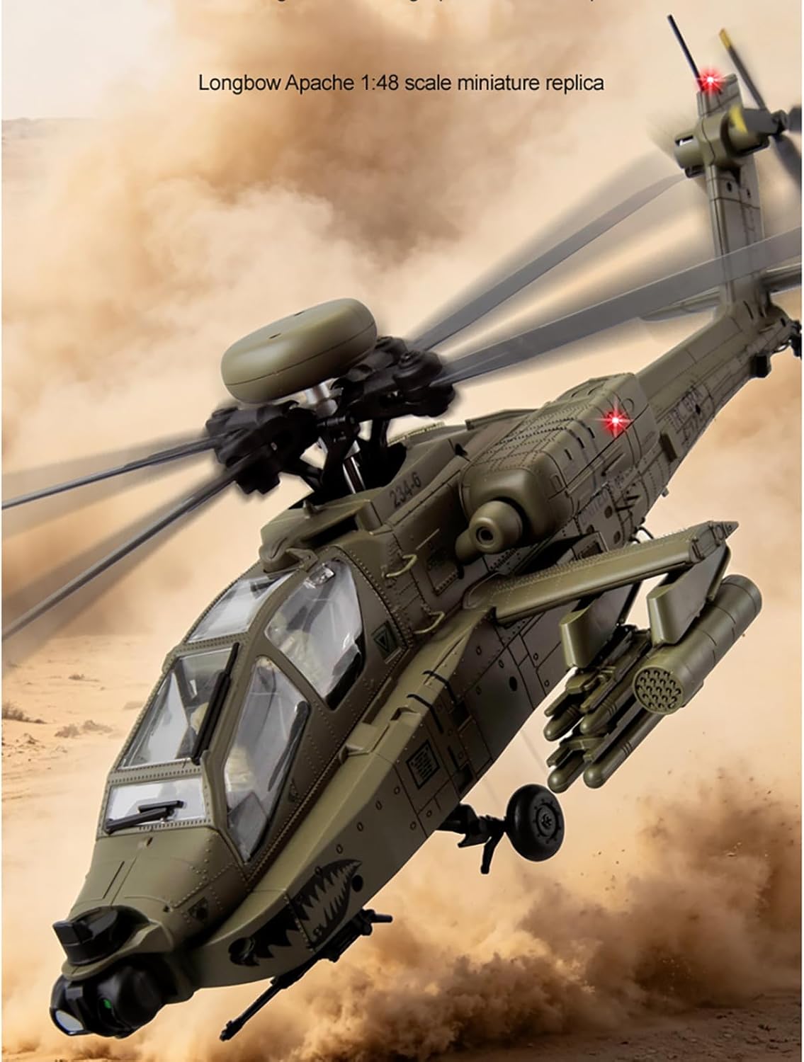 310MM 6CH C170 AH-64D Ferngest – Rc Helicopter Large Bewertung und Preis