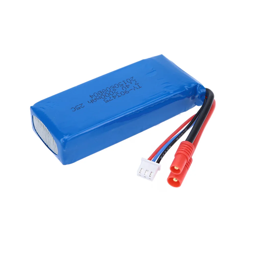 7,4 V 2000 mAh Akku (runder St – Rc Helicopter Coaxial Bewertung und Preis