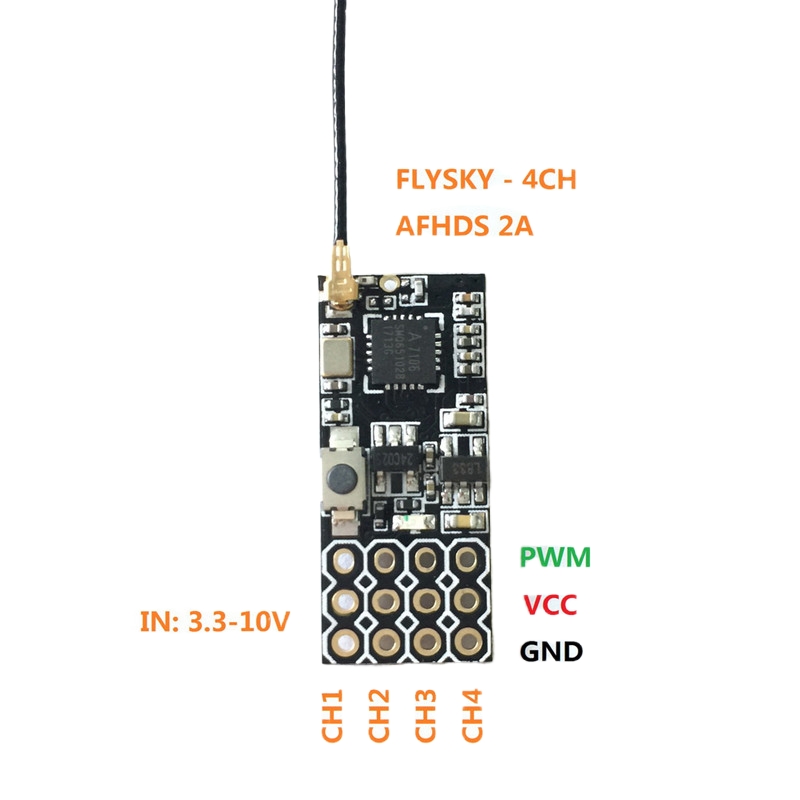 Flysky FS2A Mini-Empfänger 4CH – Rc Helicopter Battery Bewertung und Preis