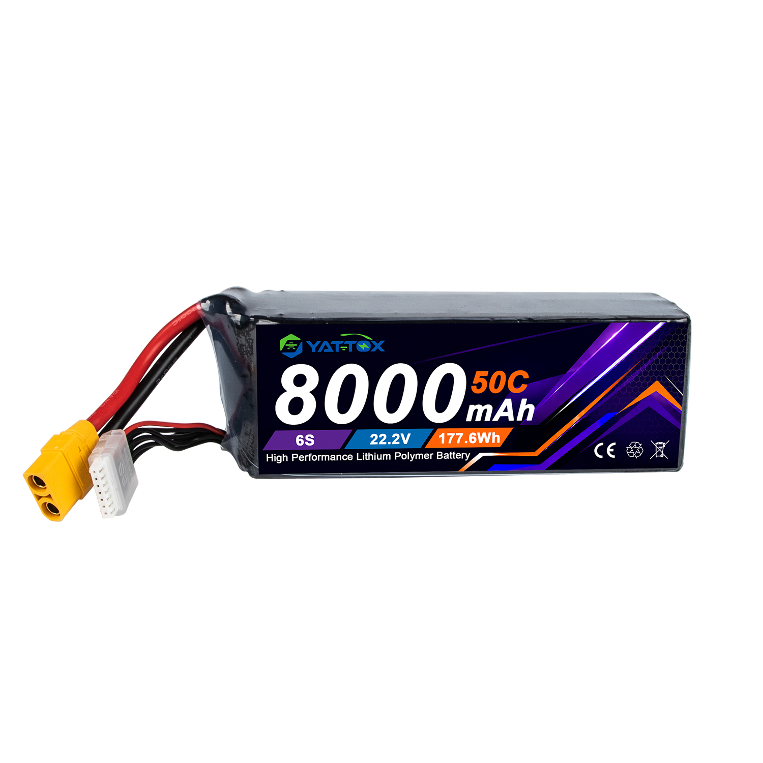 Yattox 6S 8000mAh 50C LiPo Akk – Rc Helicopter Large Bewertung und Preis